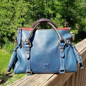 Dooney Small Florentine Satchel ocean